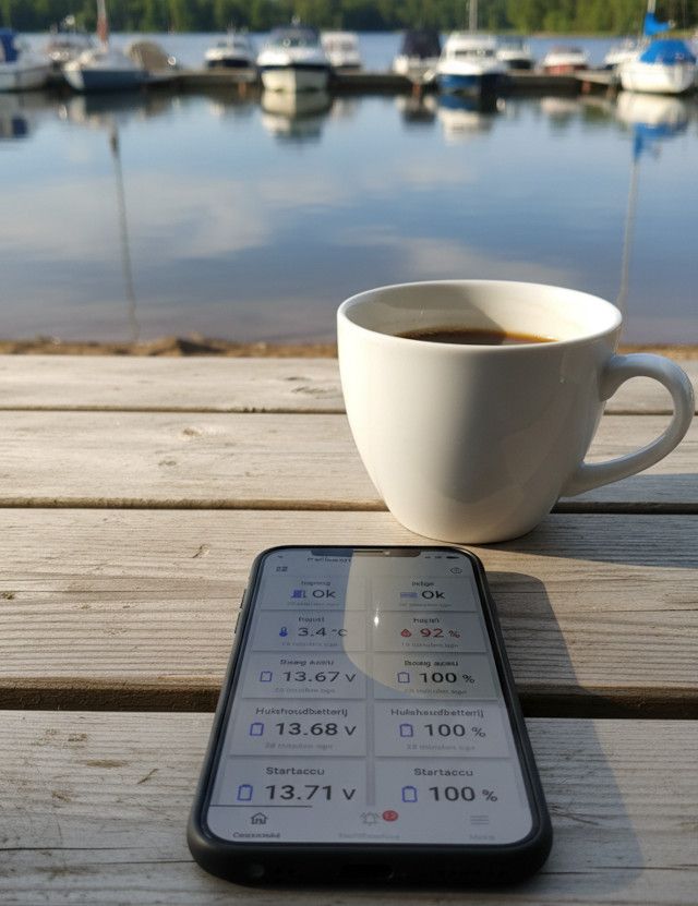 NauticSensors App Mockup